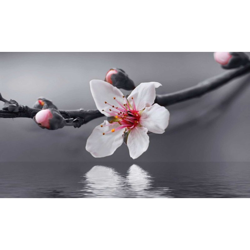 Arte moderno-Flor de Cerezo zen-decoración pared-Cuadros Dormitorio elegantes-venta online